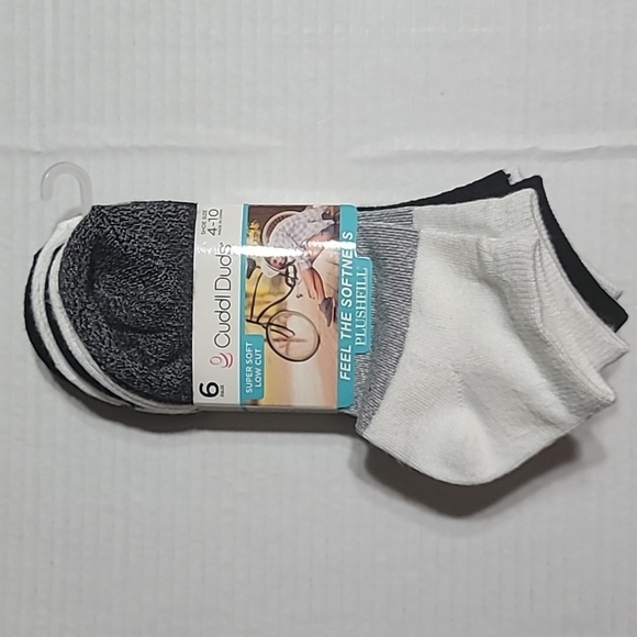 Cuddl Duds 6 Pack Supersoft Warm Crew Socks - Picture 1 of 8